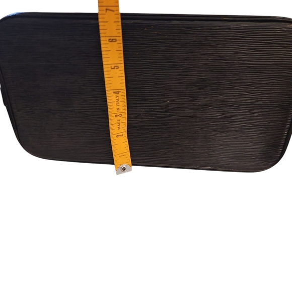 Louis Vuitton Black and Yellow Epi Alma Leather Handbag - Picture 13 of 13